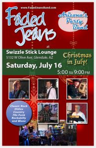 Christmas in July at the Swizzle Stick!